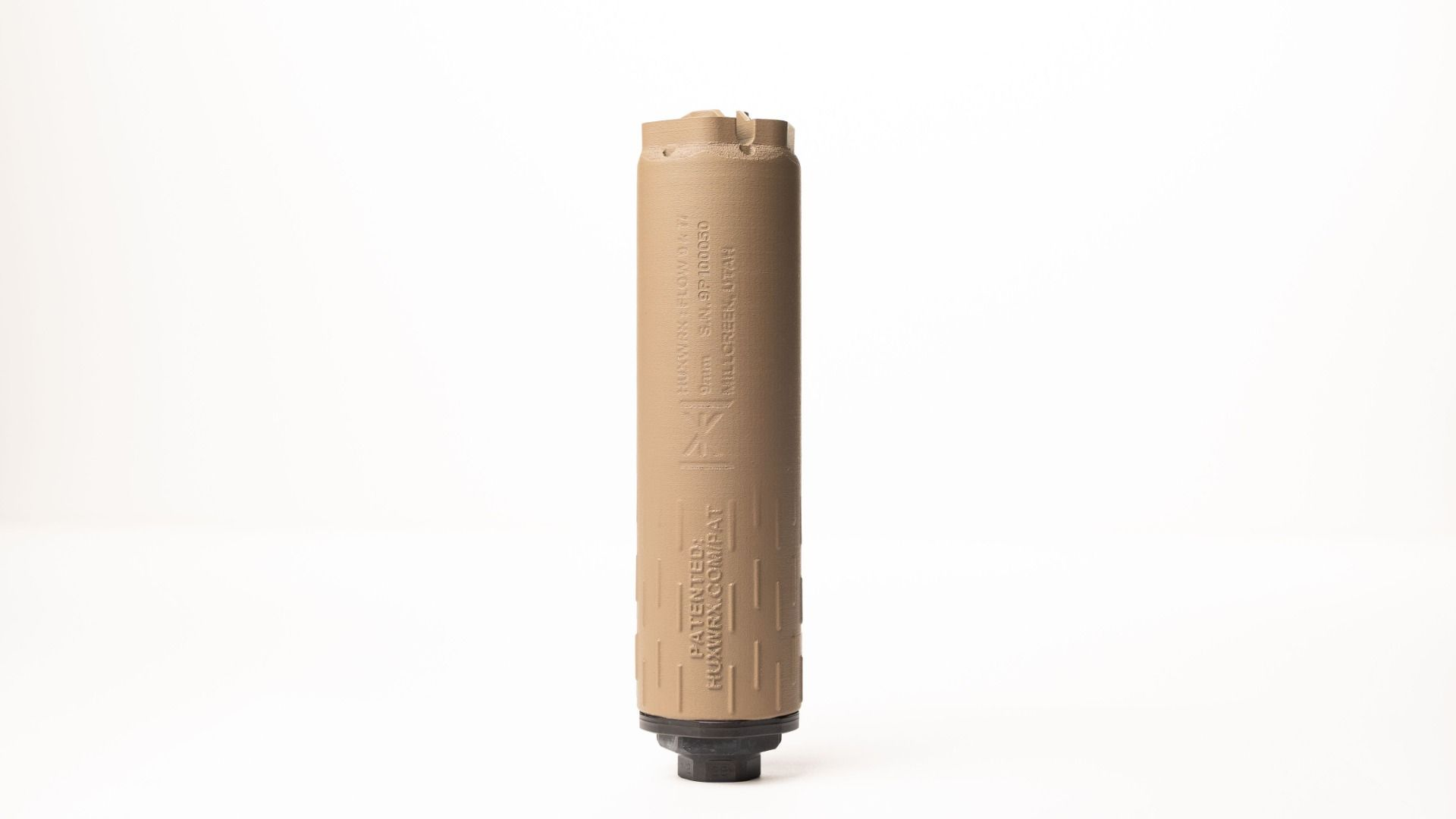 Huxwrx FLOW 9K Ti Suppressor - FDE