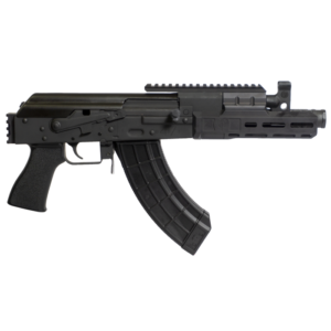 Century Arms Draco Tactical Pistol - Black | 7.62X39 | 7.5" | 30RD Mag | Linear Compensator | Integrated Picatinny Rail
