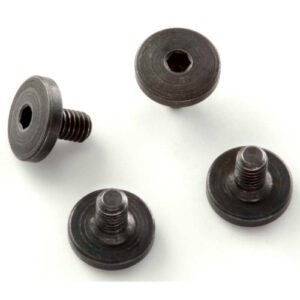 EXTREME GRIP SCREWS - BERETTA AND TAURUS (4 SCREWS) (TAURUS PISTOLS MUST HAVE FRAME BUSHINGS) - ALLEN (HEX) HEAD BLACK FINISH