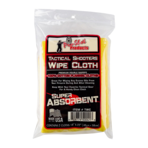 SHOOTERS WIPE CLOTH - 2 PER PACK