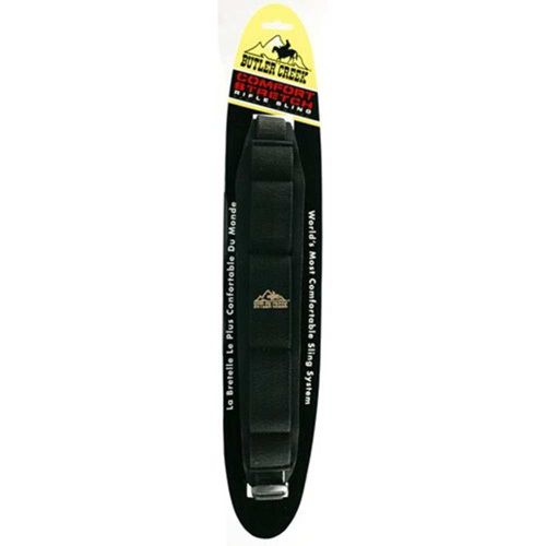 COMFORT STRETCH RIFLE SLING WITH SWIVELS - BLACK