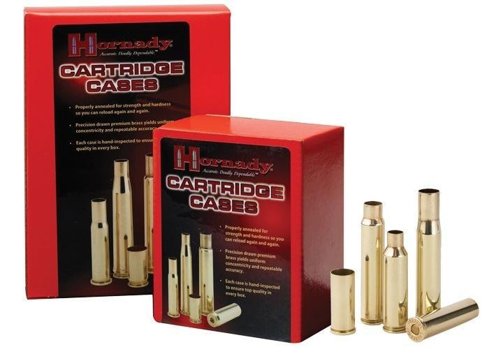 Hornady Unprimed Brass Rifle Cartridge Cases .300 H&H Mag 50/ct