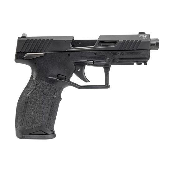 Taurus 2TX22 Handgun .22 LR 16&22rd Magazines 4.6" Threaded Barrel Black Slide/Black Frame