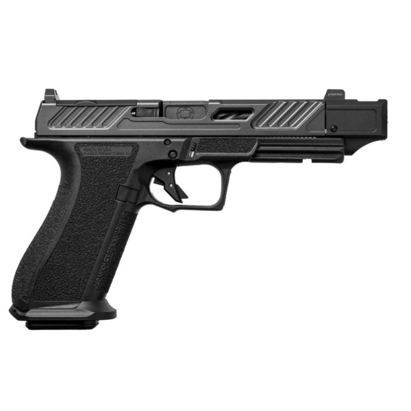 Shadow Systems DR920P Black ELITE Slide Handgun 9mm Luger 10rd Magazine(2)  4.5" Comp Barrel CA Compliant