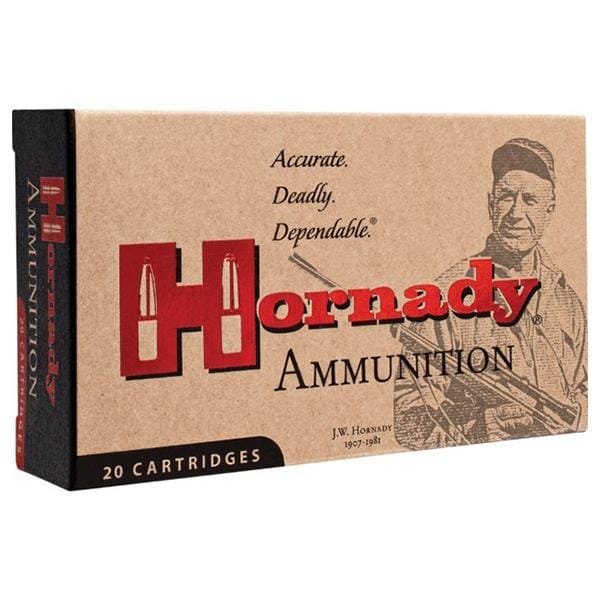 Hornady Custom Rifle Ammunition .358 Win 200 gr SP 2475 fps 20/Box
