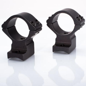 Talley Lightweight Alloy Scope Mount Combo Remington Model 700-721-722-725-40X 1" Low SA 20MOA - Black Anodized