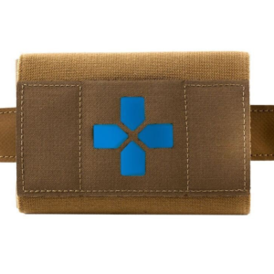 Blue Force Gear Micro Trauma Kit NOW! MOLLE Mounted Helium Whisper Empty (no medical contents) Coyote Brown