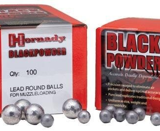 Hornady Lead Round Ball .44 cal .451" 100/ct
