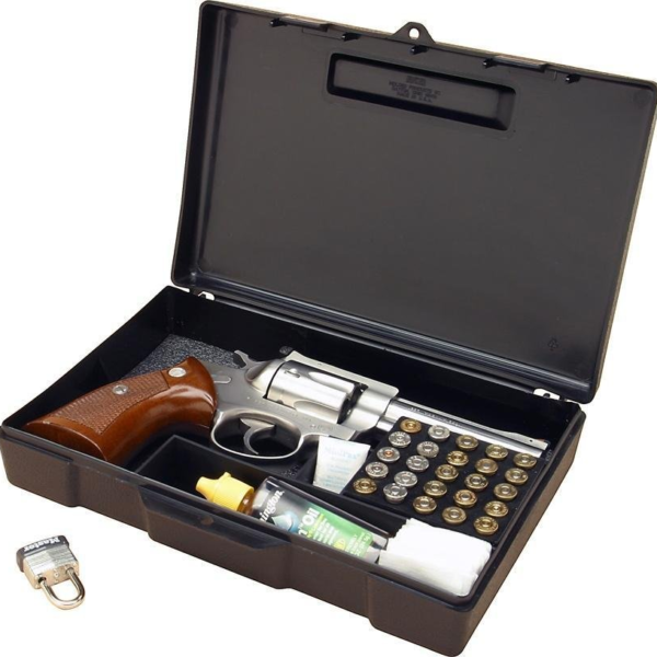 MTM Handgun Long Term Storage Case 4" Revolver