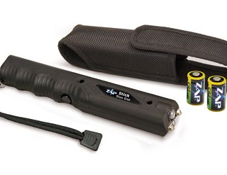 PS ZAP STUN STICK/LIGHT 800 000 BLK