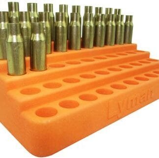 LYMAN BLEACHER LOADING BLOCK - 50 PISTOL CASES UP TO .445"