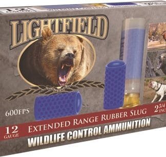 LIGHTFIELD 12GA 2.75" X-RANGE - RUBBER SLUG 5RD 10BX/CS