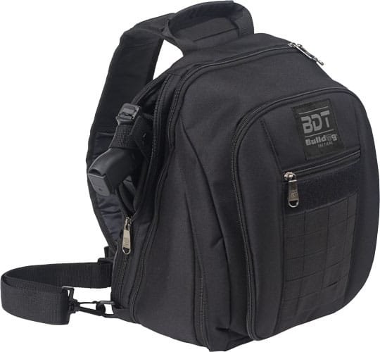 BULLDOG BDT SMALL SLING PACK - W/MOLLE WEBBING BLACK