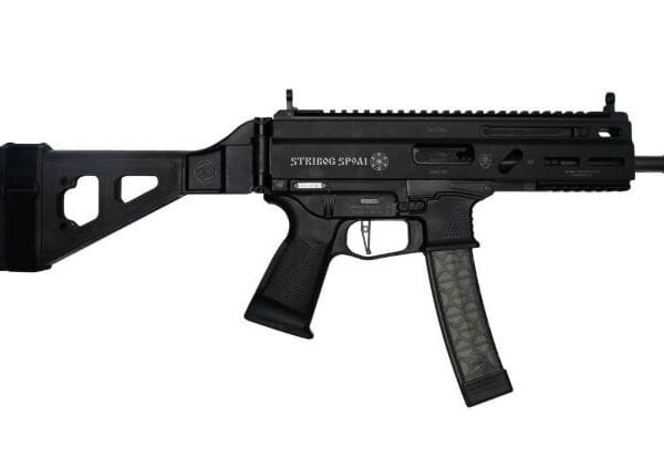 GRAND POWER STRIBOG SP9A1 9MM - 8" BBL 30 RD MAG W/ BRACE BLK
