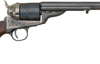CIMARRON 1860 RICHARDS-MASON - 38SPL 8" FS BLACK WALNUT