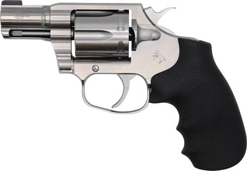 COLT COBRA 38SPL+P FS 2.1" 6RD - STAINLESS RUBBER GRIPS