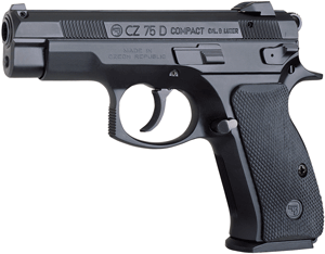 CZ 75-D PCR COMPACT 9MM FS - 10-SHOT W/DECOCKER POLYCOAT