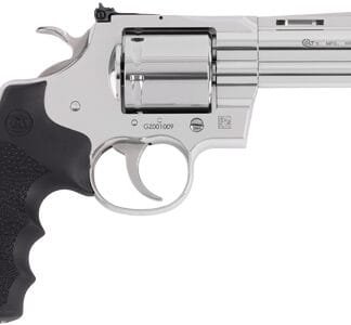COLT GRIZZLY 357MAG 4.25" 6RD - POLISHED STAINLESS HOGUE GRIPS