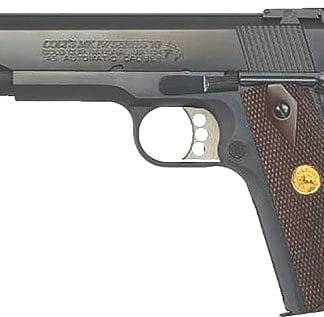 COLT GOLD NATIONAL MATCH 45ACP - 5" 8RD SERIES 70 BLUED WALNUT