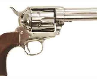 CIMARRON FRONTIER 38SPL/357MAG - PW FS 4.75" STAINLESS WALNUT