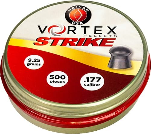 HATSAN VORTEX STRIKE PELLETS - 177 9.25GR 500 PER TIN
