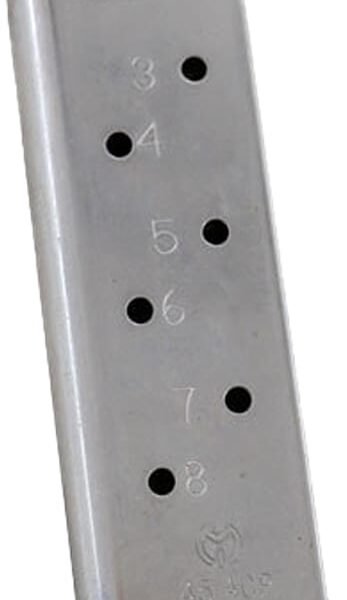 METALFORM MAGAZINE 1911 GOVT. - 10MM 8RD S/S REMOVABLE BASE