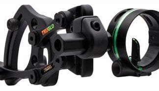 TRUGLO BOW SIGHT RANGE ROVER - 1-PIN .019 DIA BLACK