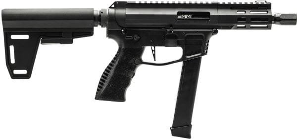 GFORCE ARMS JAWBONE HYBRID 9MM - PISTOL 5" BBL 33RD BLACK