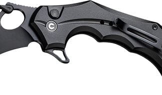 CIVIVI KNIFE INCISOR II 2.02" - BLACK ALUMINUM/BLACK V-BLADE