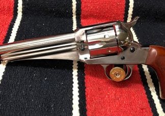 CIMARRON 1875 OUTLAW 45LC - FS 7.5" NICKEL WALNUT
