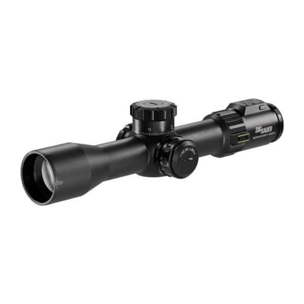 Sig Sauer Bravo6T-BDX Rifle Scope 3-18x44mm 35mm FFP MRAD DEV-L 2.0 Illum Black