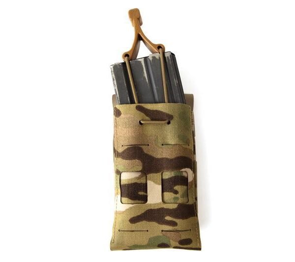 Blue Force Gear-Mag NOW! Pouch - Single M4 Mag - Open top bungee retention - Black