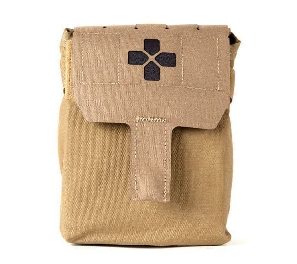 Blue Force Gear Trauma Kit NOW! MOLLE Mounted Helium Whisper Advanced Supplies Coyote Brown