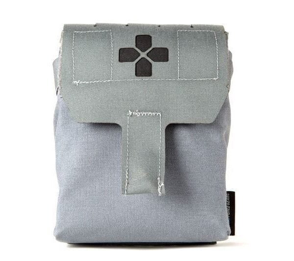 Blue Force Gear Trauma Kit NOW! MOLLE Mounted Helium Whisper Advanced Supplies Wolf Gray