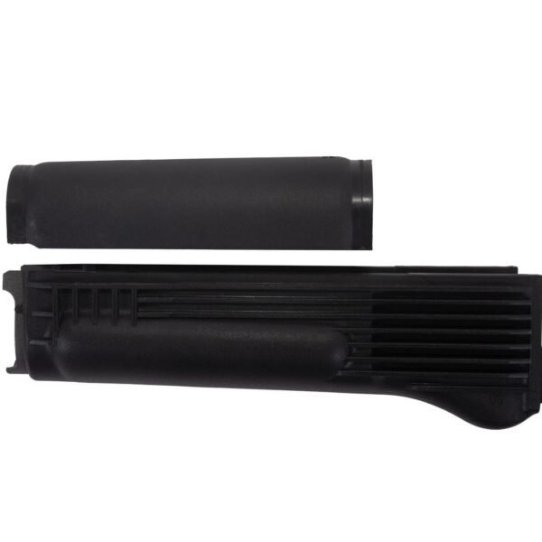 Arsenal Black Polymer Handguard Set with Stainless Steel Heat Shield for Stamped Receivers