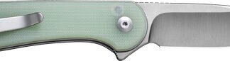 CIVIVI KNIFE ELEMENTUM II 2.96 - " NATURAL G10/SATIN CLAM PACK