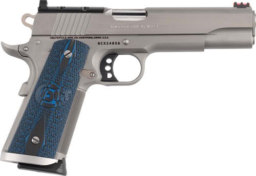 COLT GOLD CUP TROPHY 45ACP 5" - 8RD STAINLESS G10 OPTIC READY