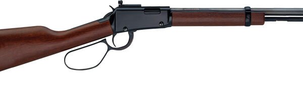 HENRY H1 TRACKER CARBINE - 22WMR 16.5" LL BLUED WALNUT