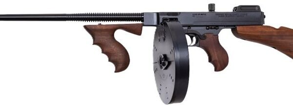 THOMPSON 1927A1 45ACP DELUXE - CARBINE WOOD W/100RD & 20RD