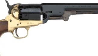 E.M.F. 1851 NAVY BRASS 44 CAL - 7.5" OCTAGON BLUED WALNUT