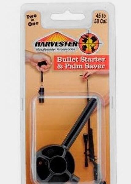 Harvester Muzzleloading Packaged Bullet Starter & Palm Saver Plus .50 Cal Jag 1/pk