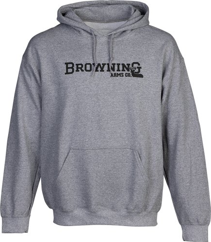 BROWNING HOODIE BACKFENCE - HEATHER GRAY XXLARGE