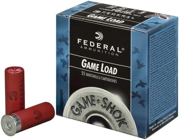 FED GAME LOAD 12GA 2 3/4" #8 25/250