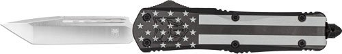 COBRATEC LARGE FS3 OTF BLACK - OUT FLAG 3.5" D2 TANTO NS