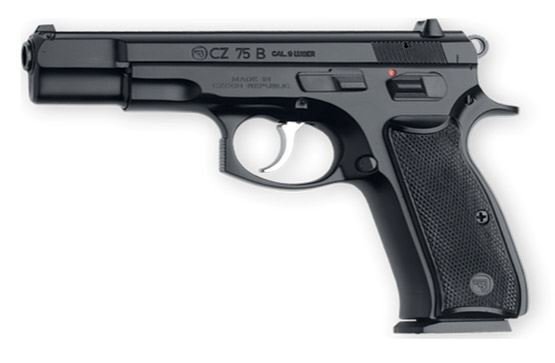 CZ 75B 9MM 4.6" BLK 16RD