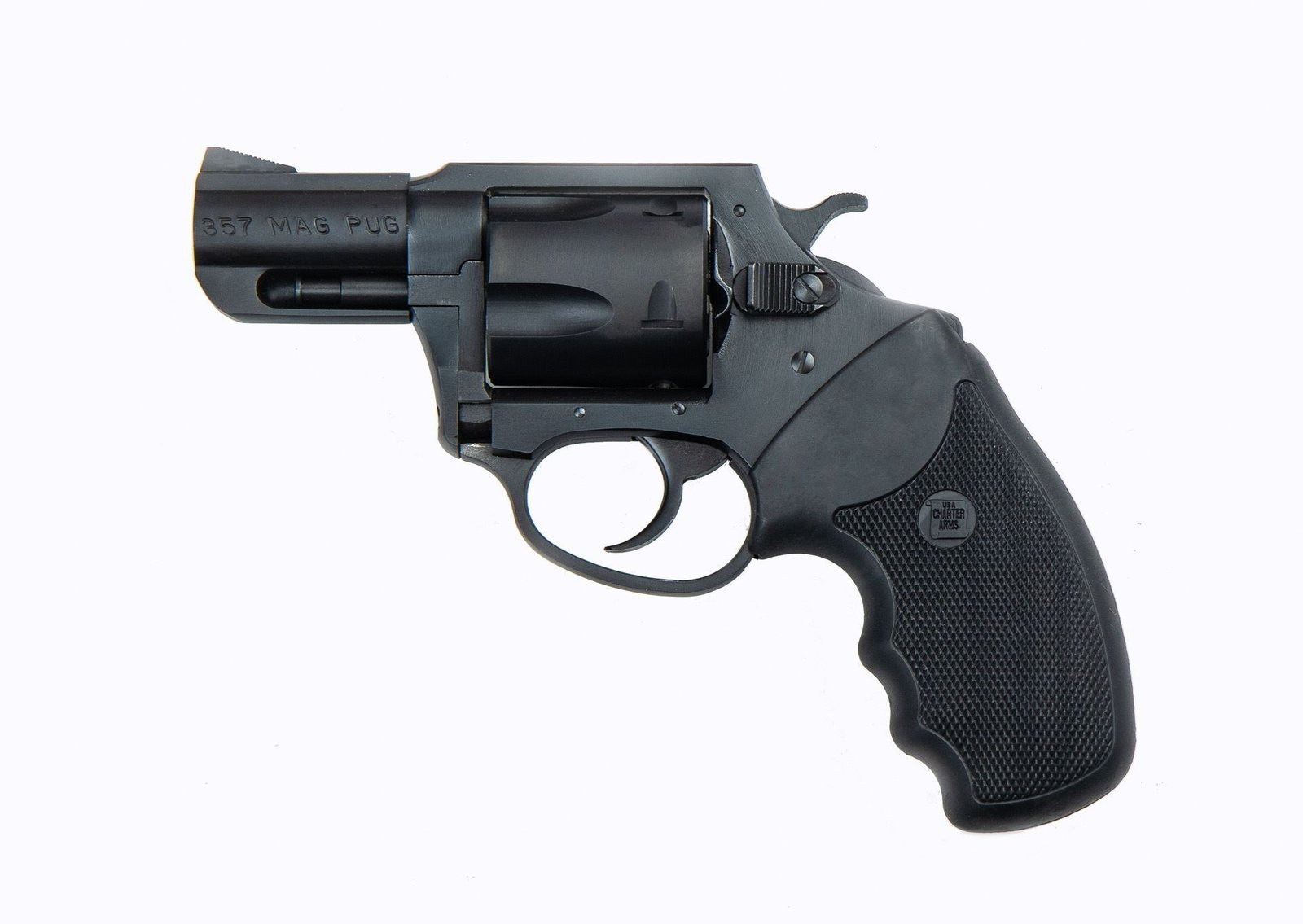 Charter Arms Model 63526 The Professional II .357 Magnum 3" 6 Rounds Blacknitride/Wood (Backpacker) Grip