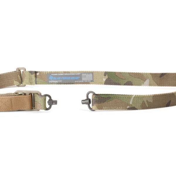 Blue Force Gear Vickers Push Button Sling MultiCam® Nylon Hardware w/ Push Button Swivels