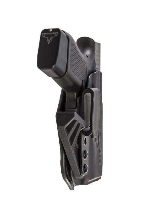 CompTac eV2 Max Hybrid Appendix IWB Holster - Walther CCP Right Hand Black - Image 3
