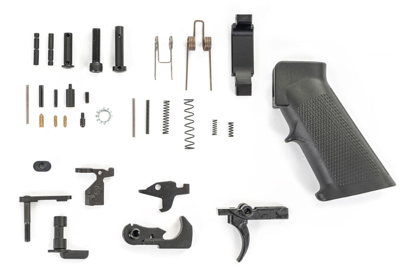 KAK Industry AR15 Lower Parts Kit - Clear Bag