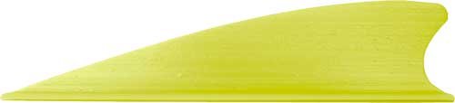 TAC VANES MATRIX 2.25" - SHIELD CUT YELLOW 36 PACK